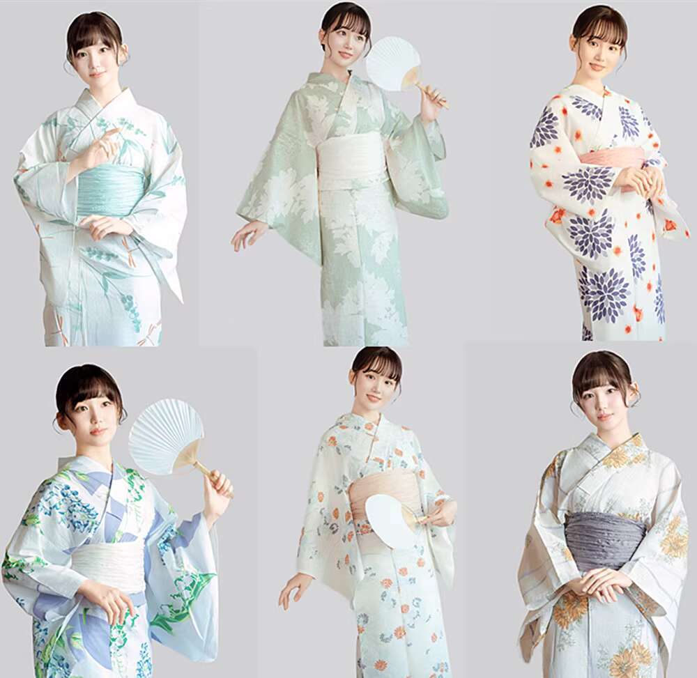 Kimono Yukata Cotton - Japanese Kimono Yukata for Women Traditional