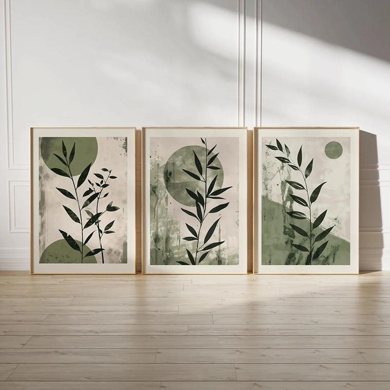 3PCS Japandi Wall Art Set   Mi - Japanese Minimalist Lifestyle 评论和价格