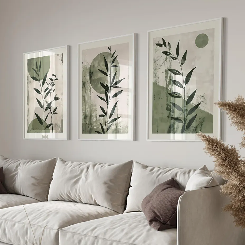 3PCS Japandi Wall Art Set   Mi - Japanese Minimalist Lifestyle 评论和价格