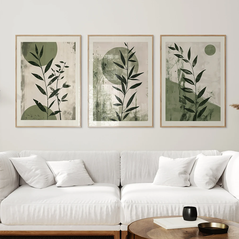 3PCS Japandi Wall Art Set   Mi - Japanese Minimalist Lifestyle 评论和价格