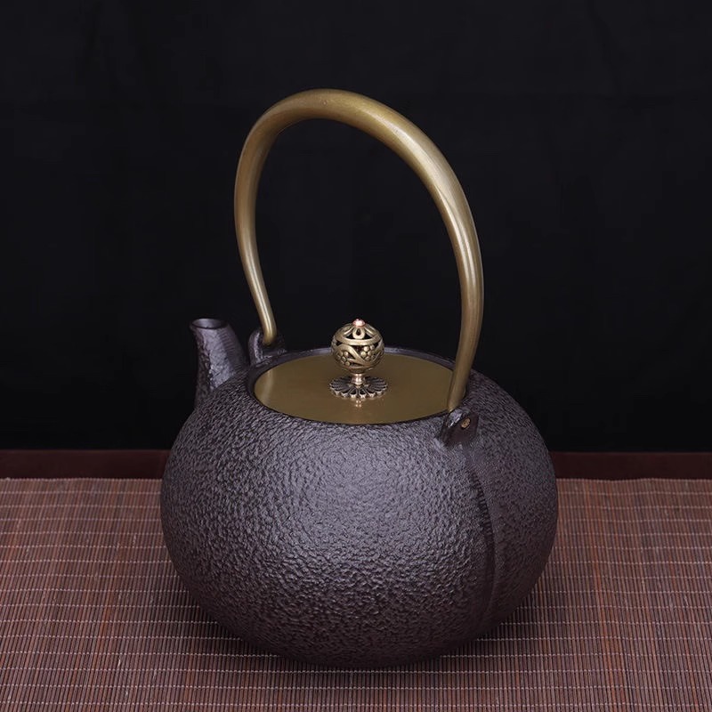 Japanese Cast Iron Teapot 1.2L - Cast Iron Tetsubin 评论和价格