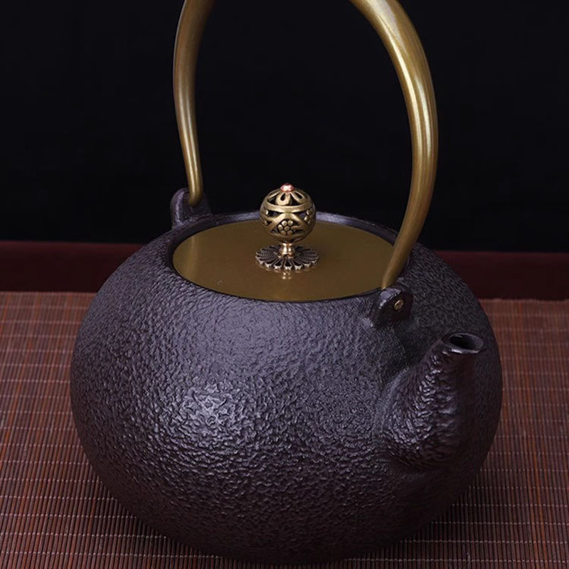 Japanese Cast Iron Teapot 1.2L - Cast Iron Tetsubin 评论和价格
