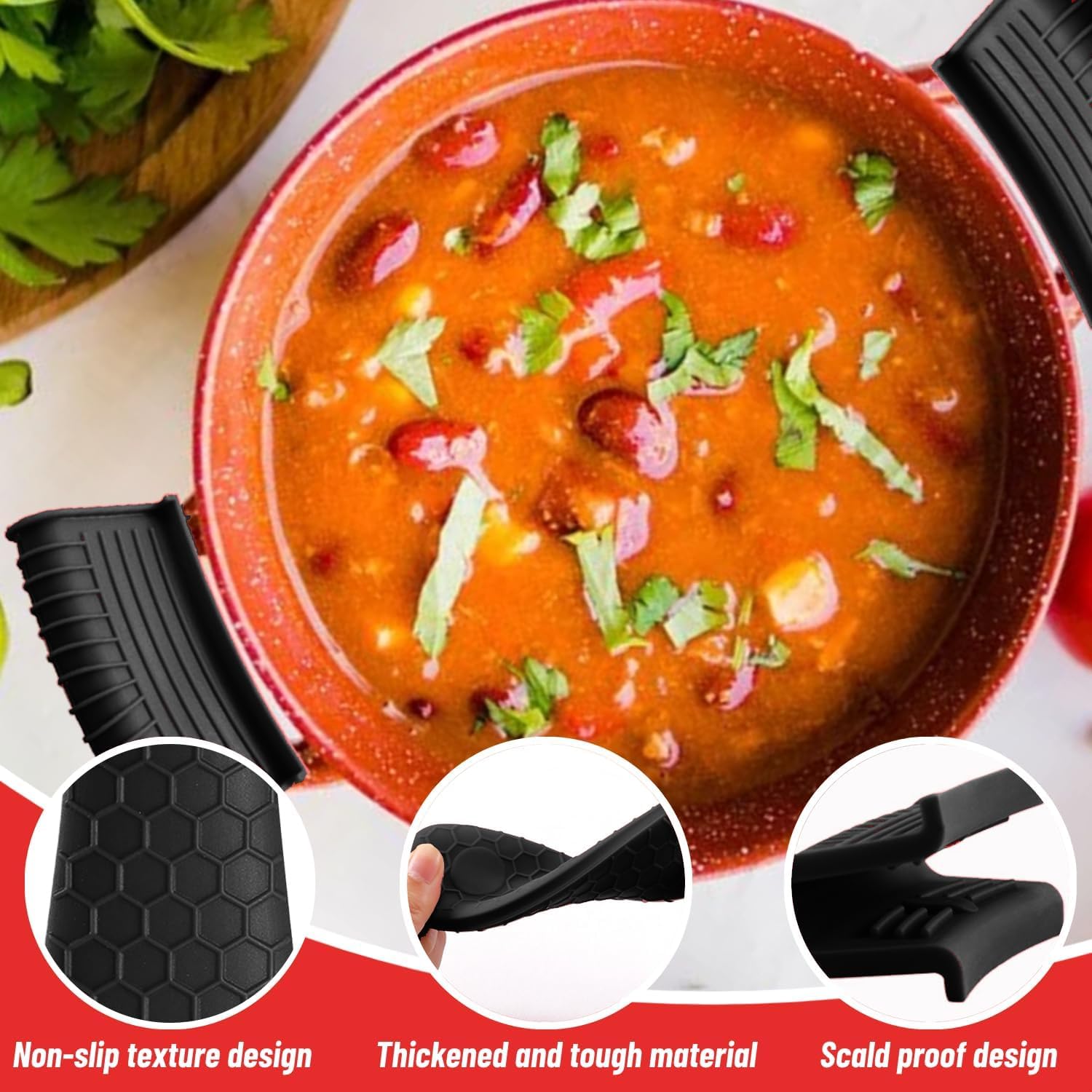 Silicone Heat-Resistant Handle - Cast Iron Tetsubin 评论和价格