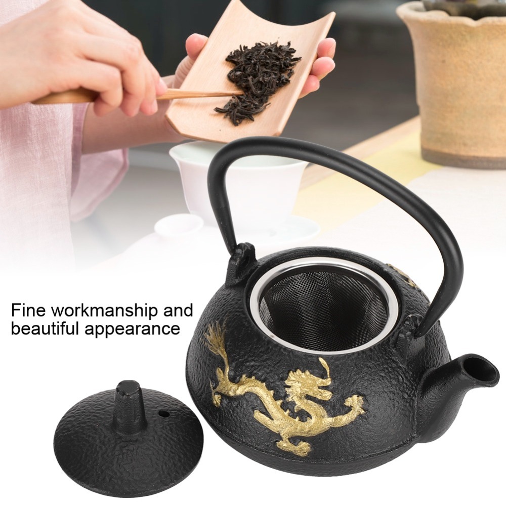 3pcs Stainless Steel Infuser C - Cast Iron Tetsubin 评论和价格