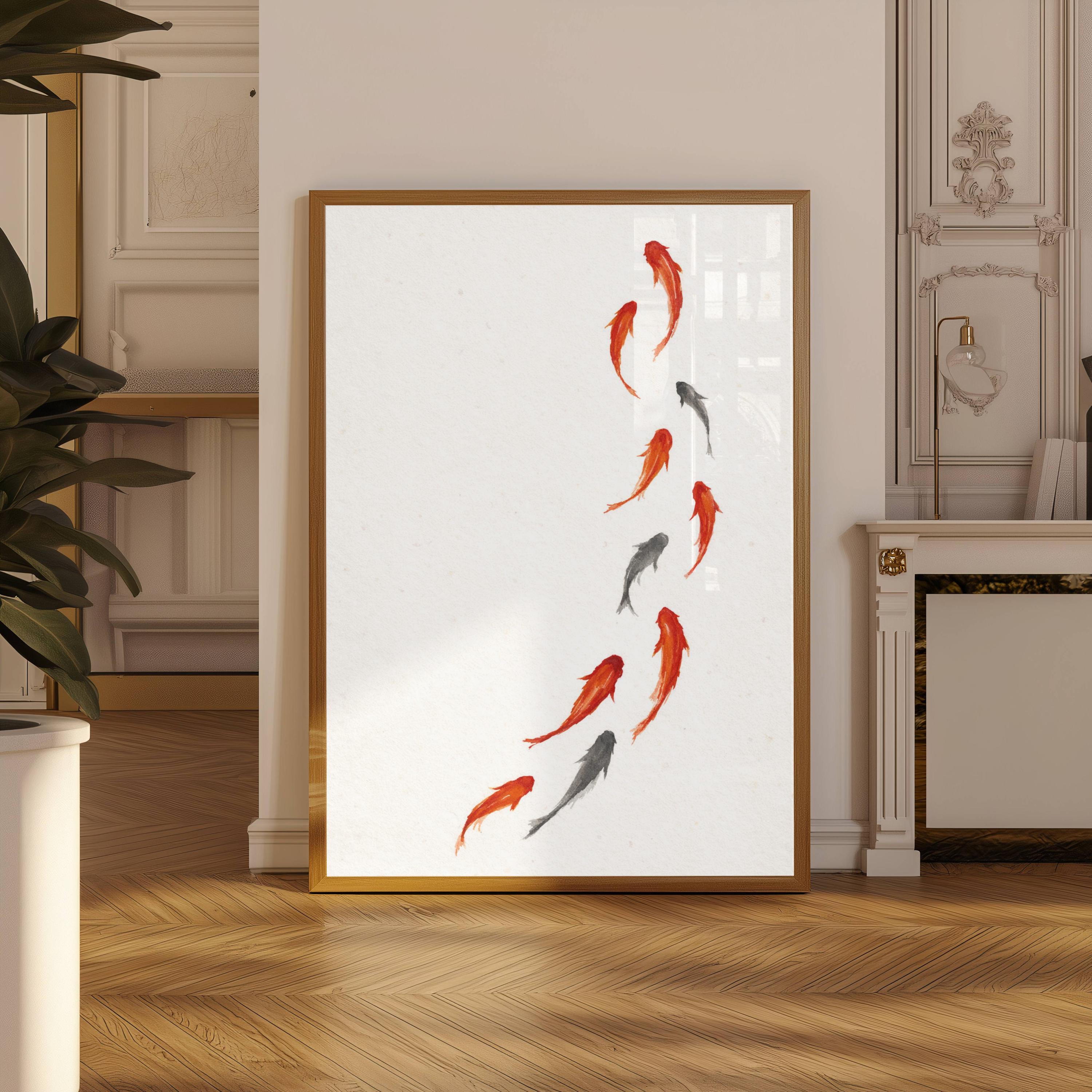 Japanese Ink Tree Poster Wabi  - Japanese Minimalist Lifestyle 评论和价格