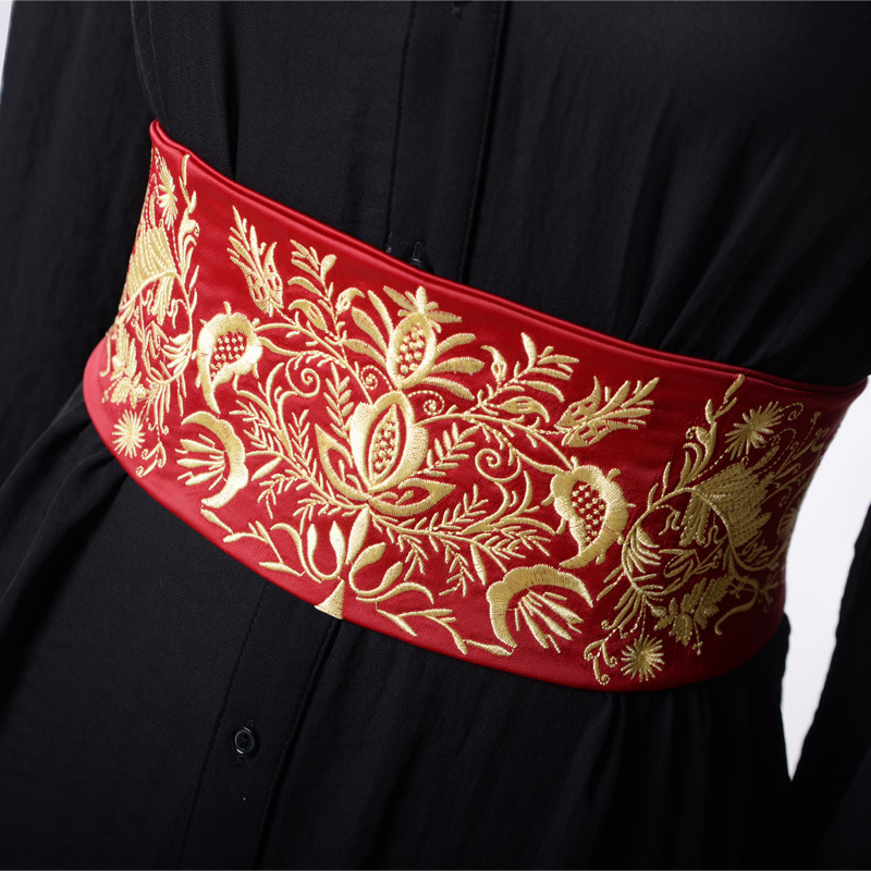 Vintage Embroidery Fabric Wide - Kimono Yukata Cotton 评论和价格