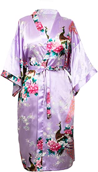 Sexy Female Mini Silk Robe Ray - Kimono Yukata Cotton 评论和价格