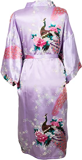 Sexy Female Mini Silk Robe Ray - Kimono Yukata Cotton 评论和价格