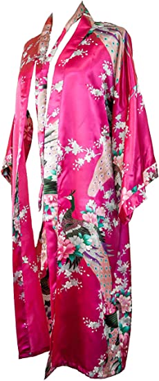 Sexy Female Mini Silk Robe Ray - Kimono Yukata Cotton 评论和价格