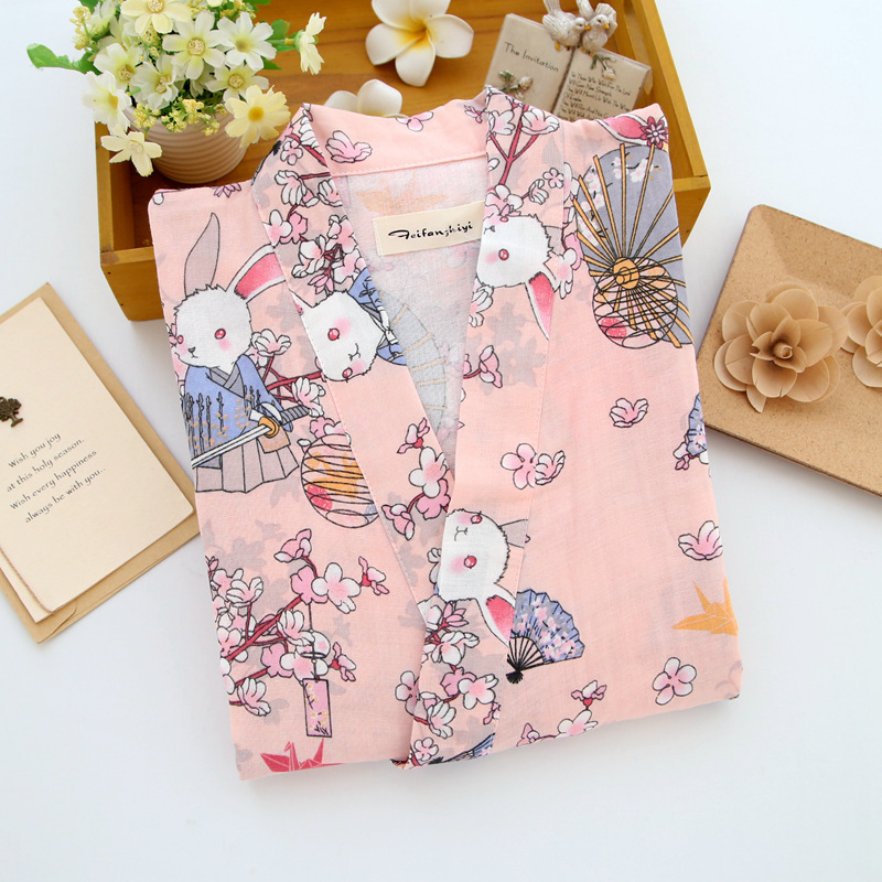 2024 New Style Japanese Kimono - Kimono Yukata Cotton 评论和价格