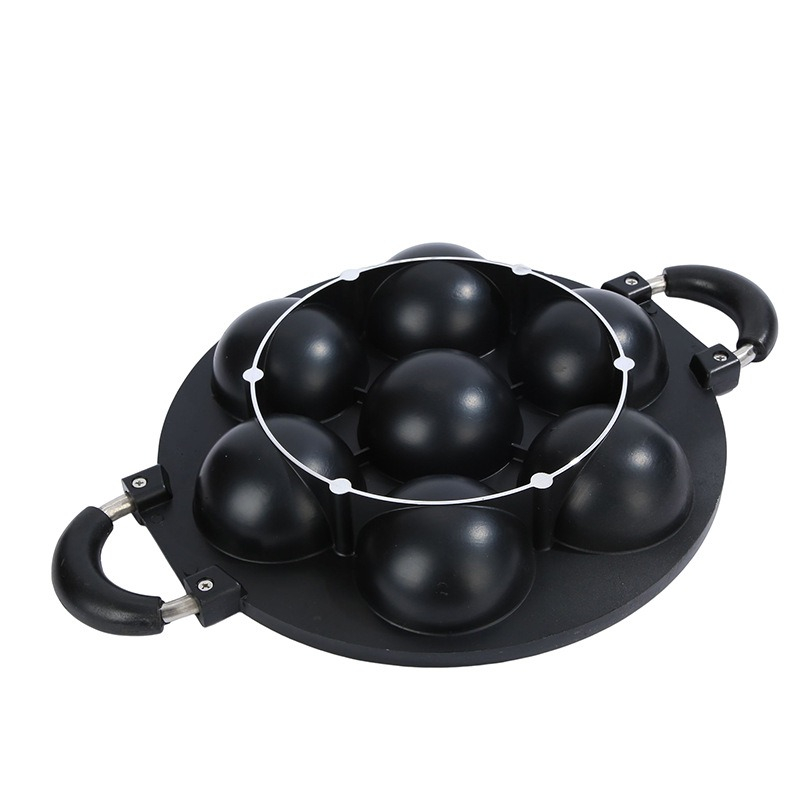 7 Hole Cake Cooking Pan Cast I - Cast Iron Tetsubin 评论和价格