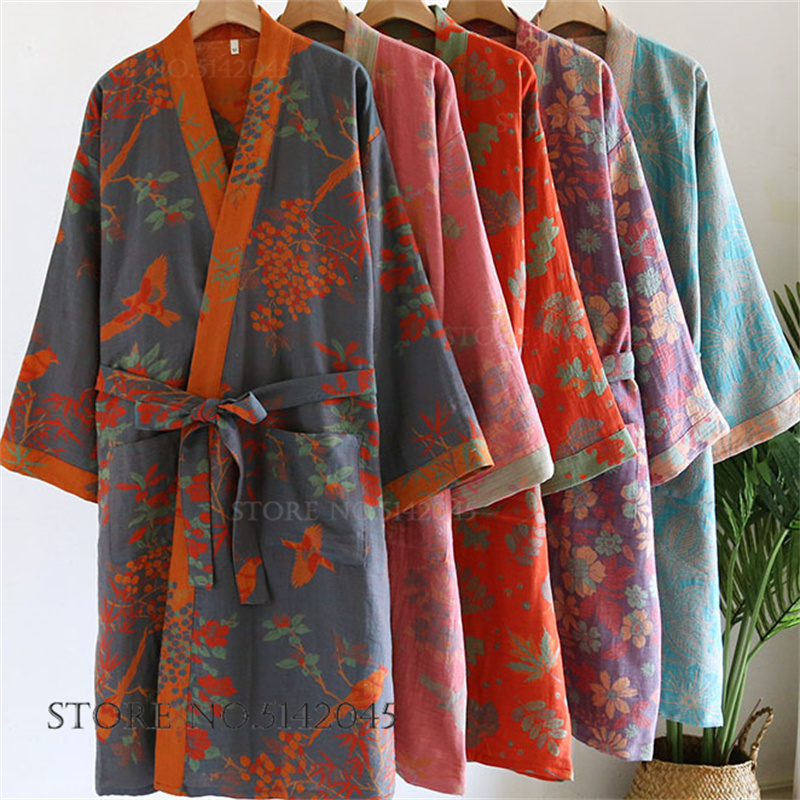 Female Japanese Retro Kimono B - Kimono Yukata Cotton 评论和价格