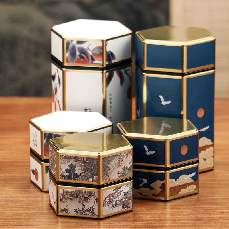Creative Hexagonal Teapot Tin  - Cast Iron Tetsubin 评论和价格