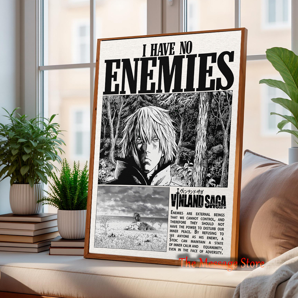 Vinland Saga Anime Manga Poste - Japanese Minimalist Lifestyle 评论和价格