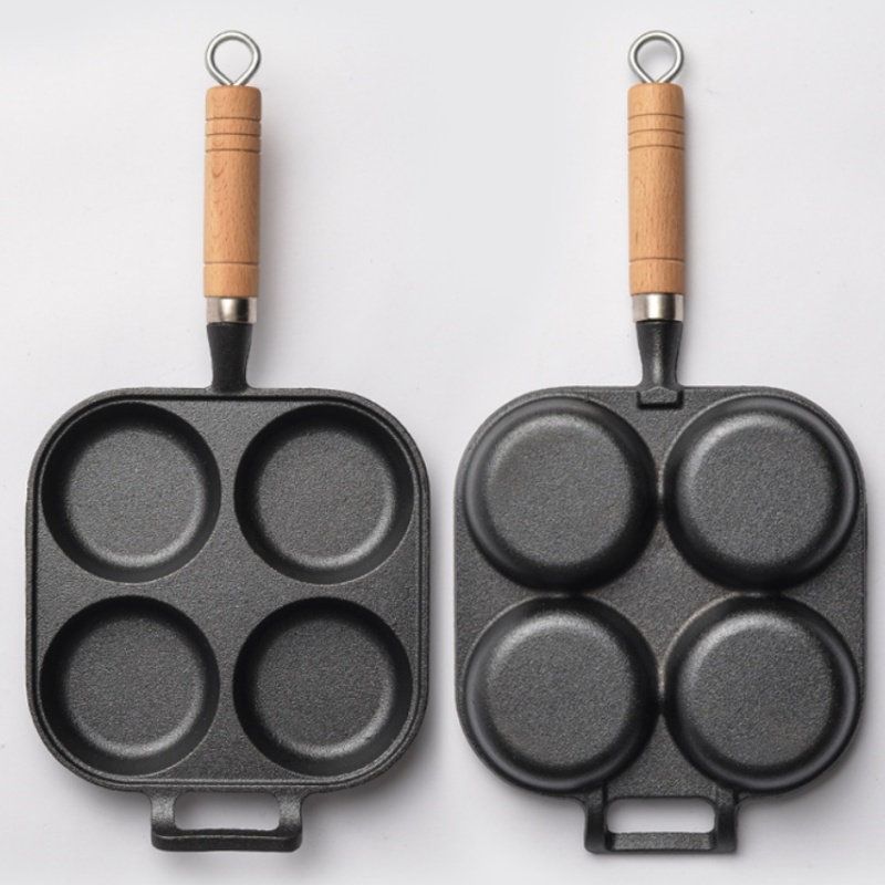 JUSTINLAU 2/4-Hole Omelette Po - Cast Iron Tetsubin 评论和价格