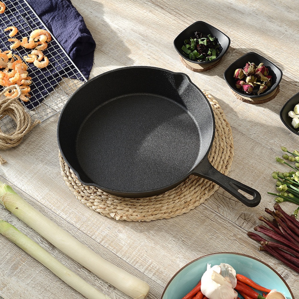 Cast Iron Uncoated Frying Pan  - Cast Iron Tetsubin 评论和价格