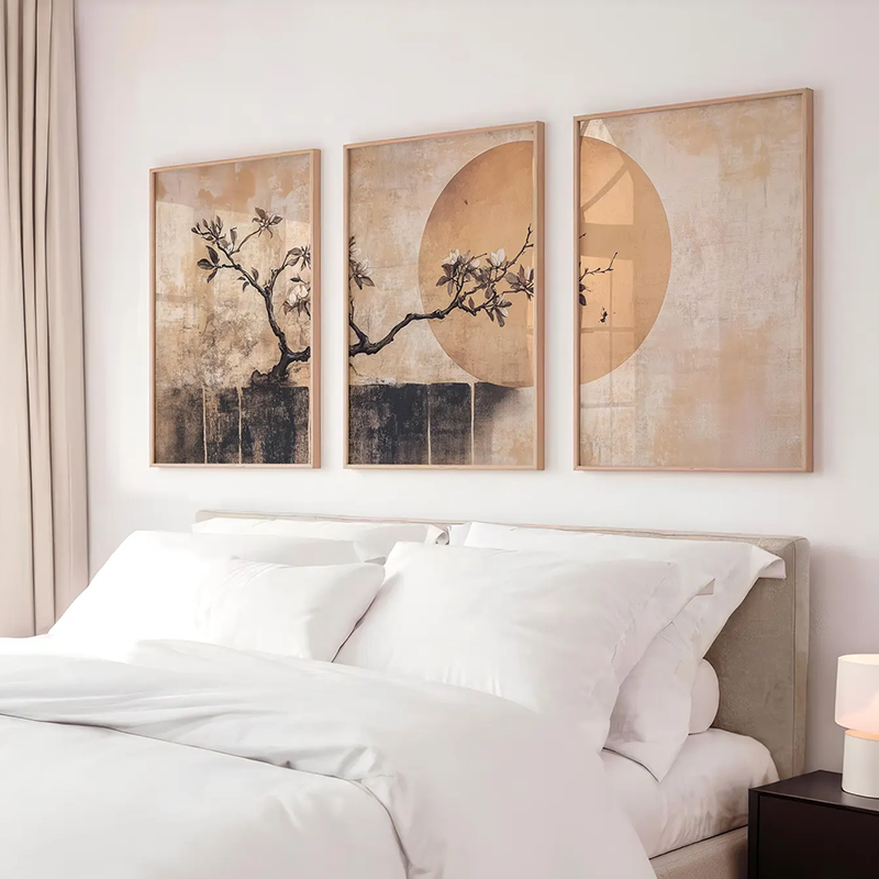 3PCS Minimalist Japandi Wall A - Japanese Minimalist Lifestyle 评论和价格